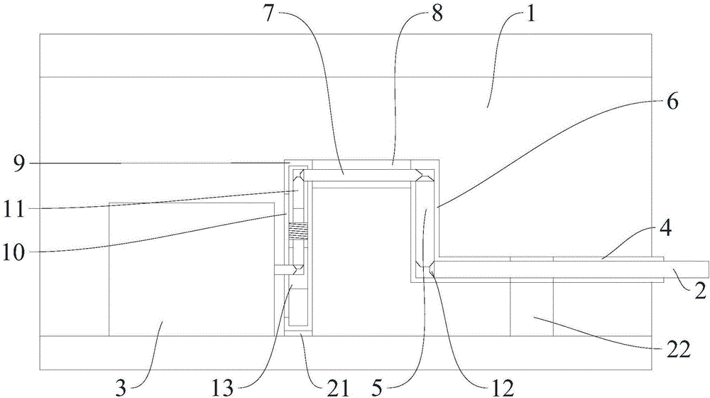 Supporting mechanism for steel pipe internal grinding