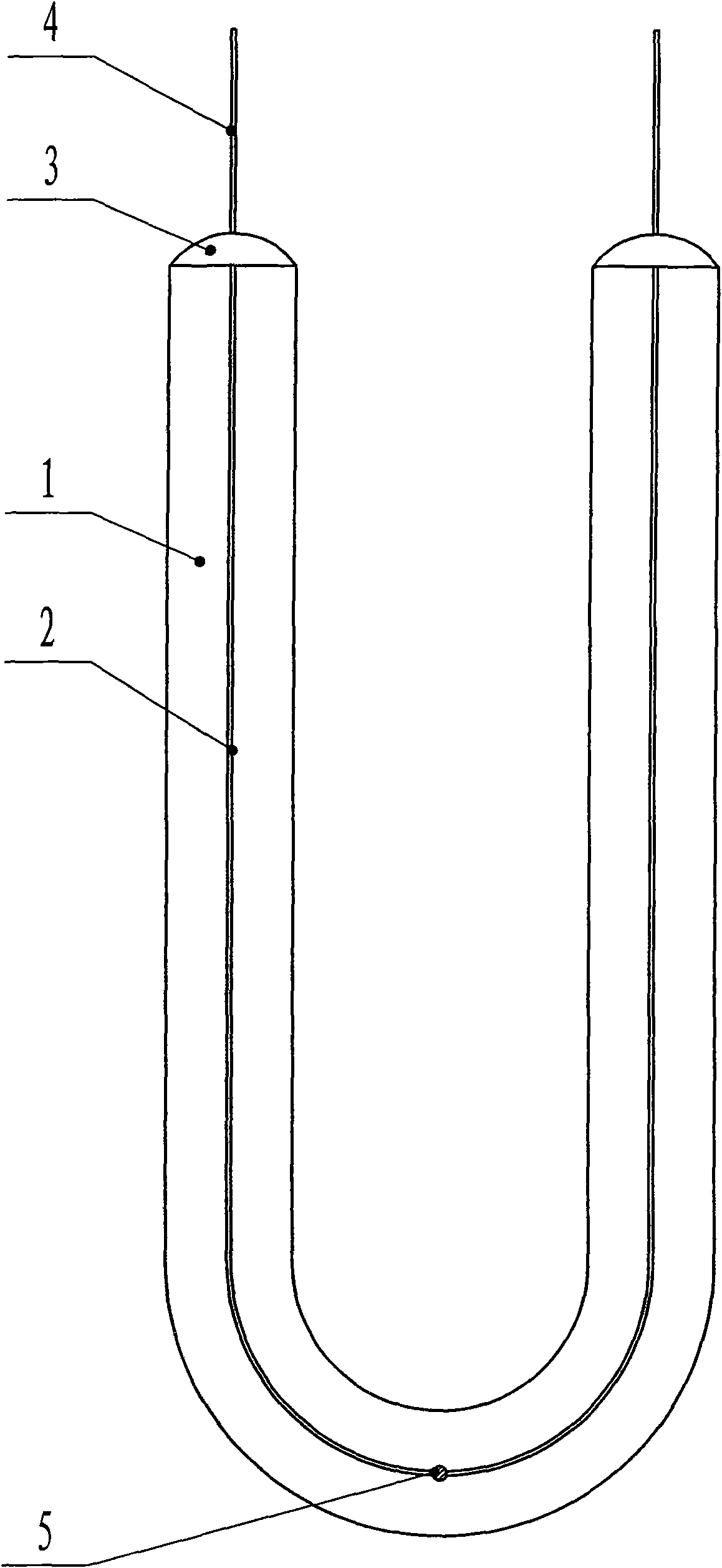 Method for treating gelatinized thermocouple wire