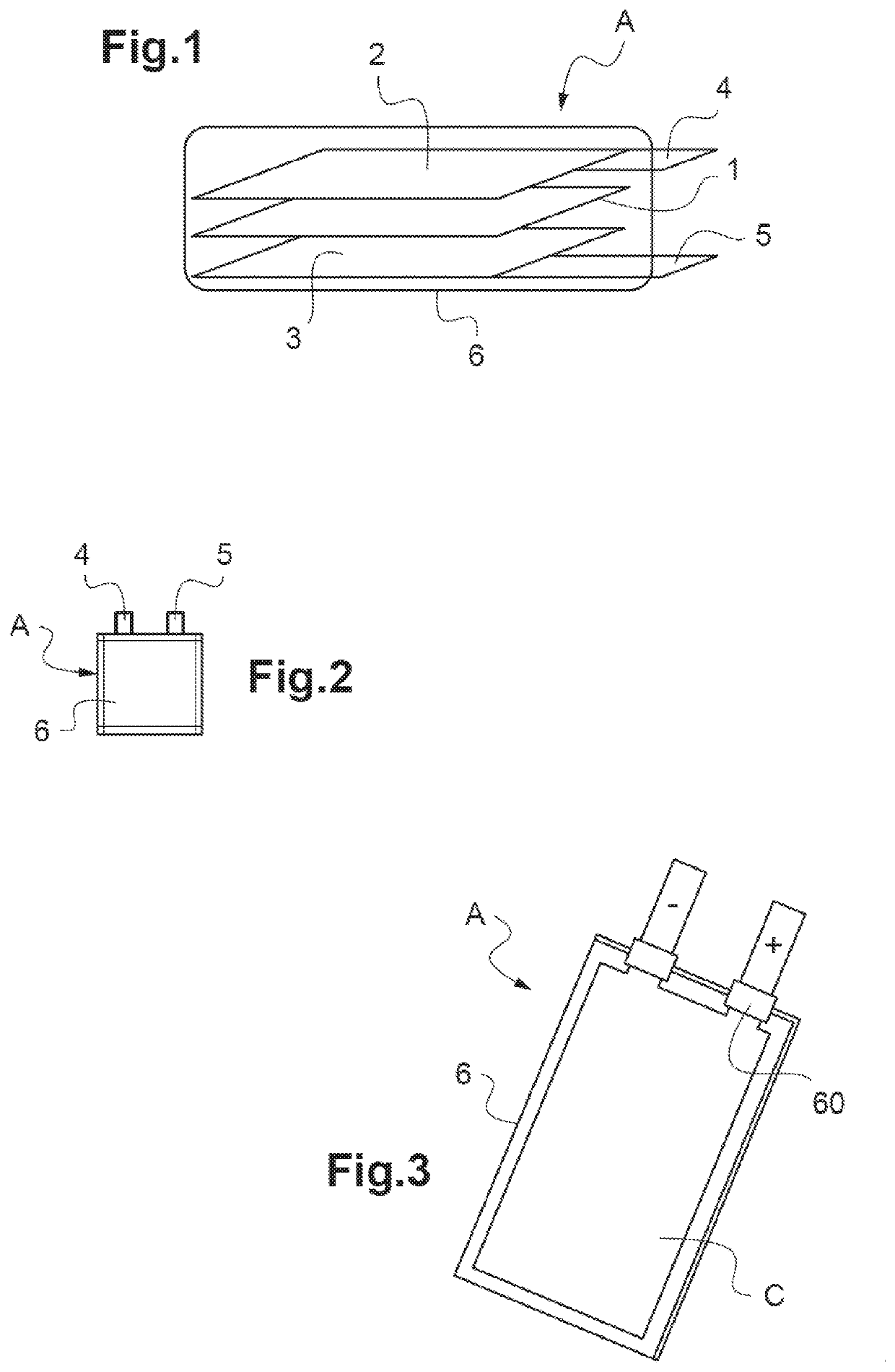 High-capacity stacked-electrode metal-ion accumulator capable of delivering high power