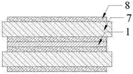 Method for carrying out one-side copper plating on wide stainless steel band and electroplating bath