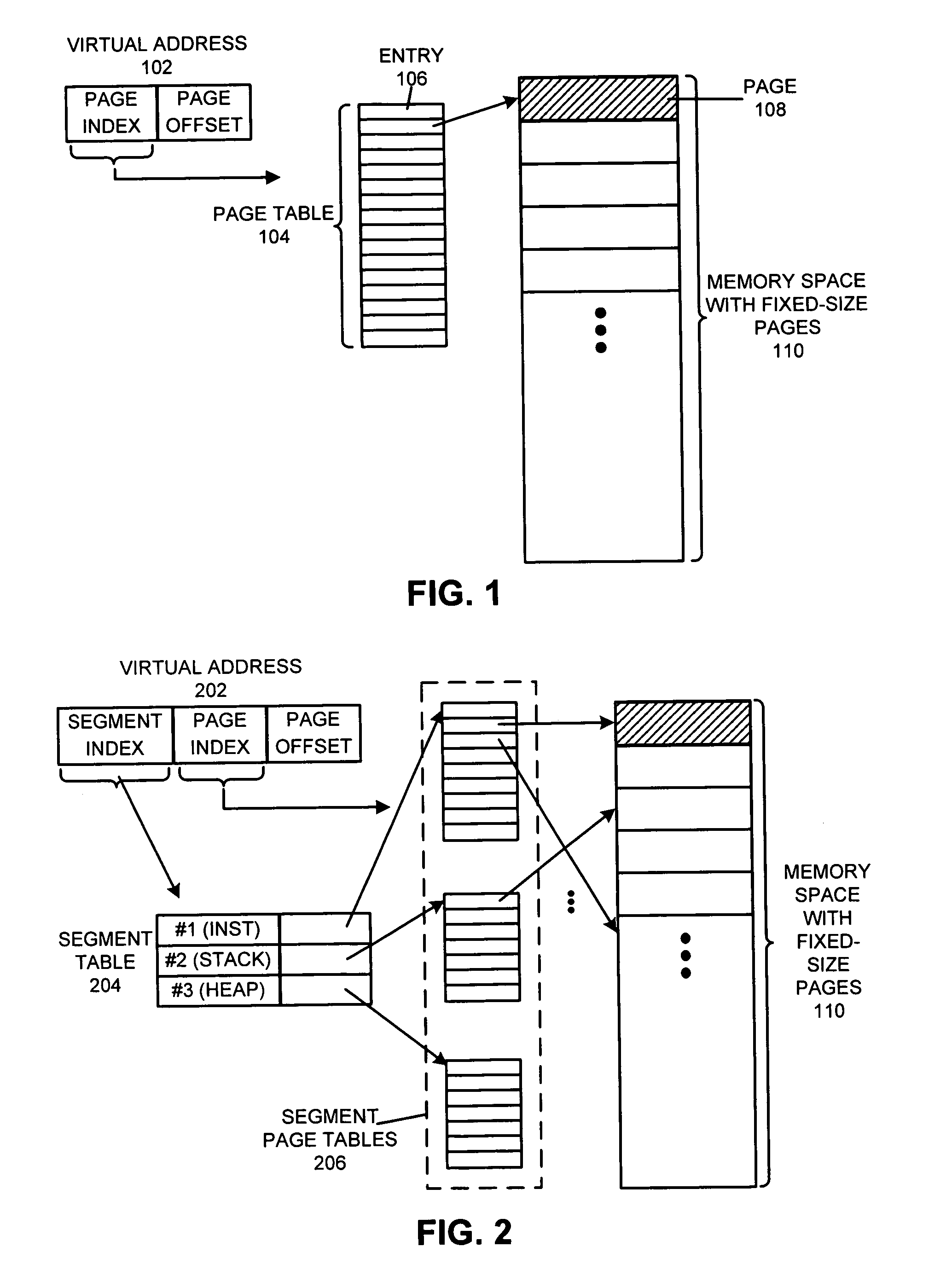 Method and apparatus for facilitating adaptive page sizes