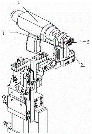 Stud welding error preventing mechanism