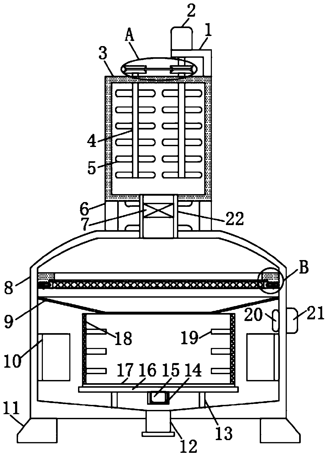 Two-in-one filtering device