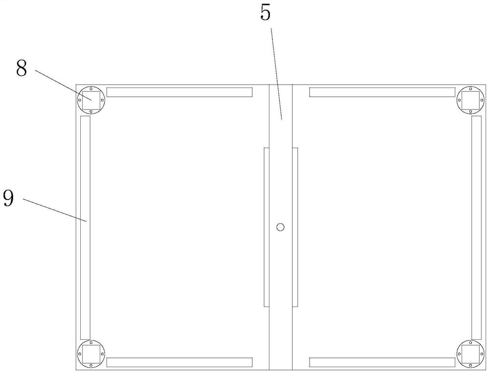 An assembled laboratory room for testing the thermal insulation performance of building doors and windows