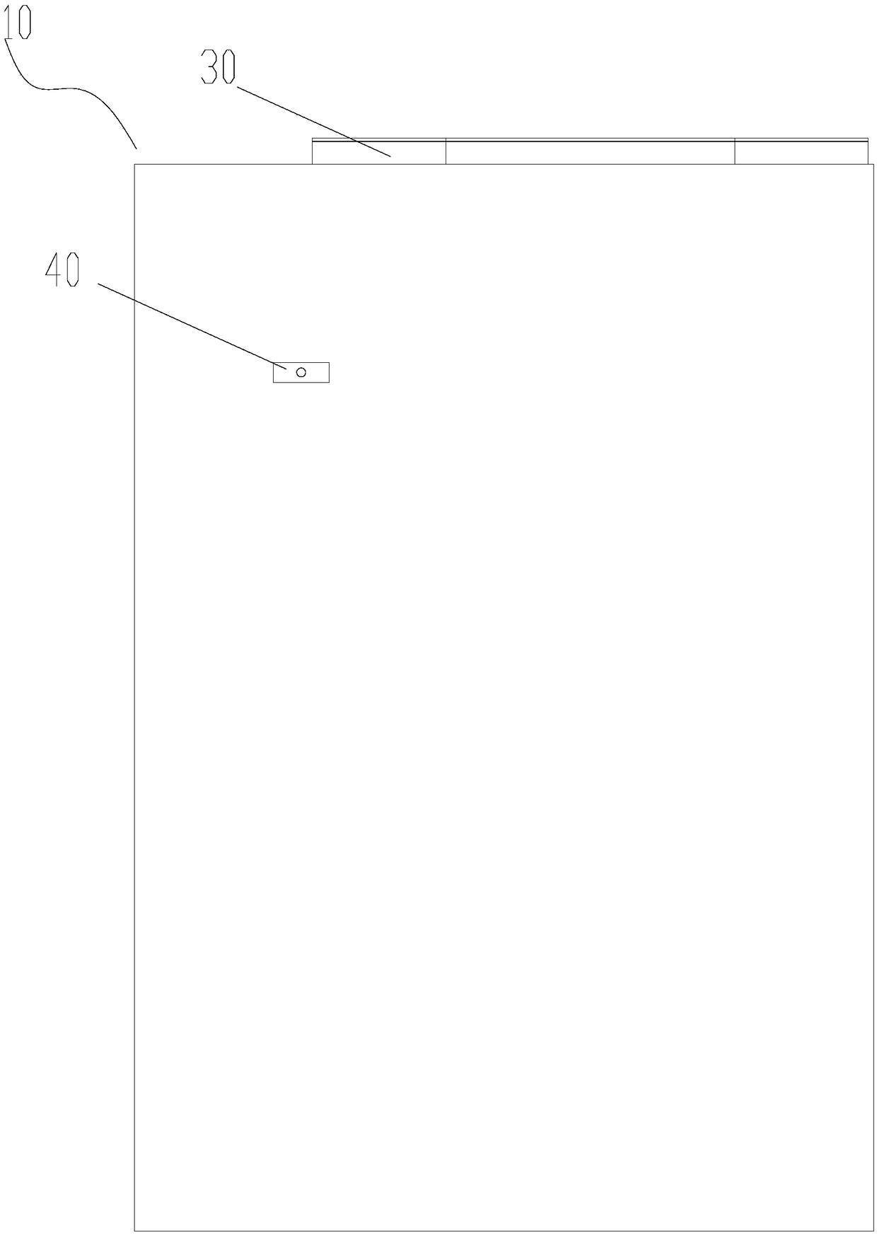 Cleaning device and washing machine with cleaning device