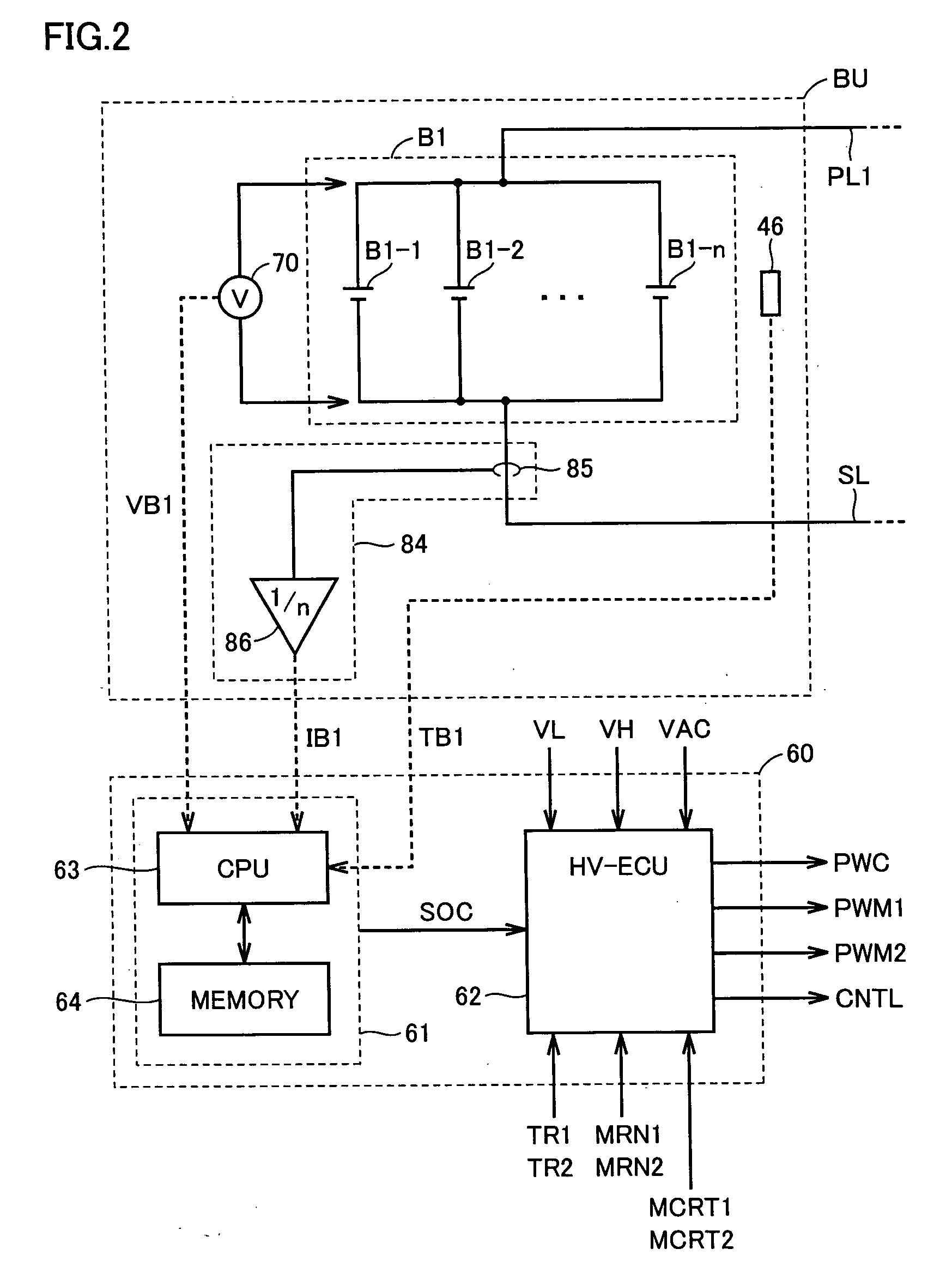 Vehicle, Power Supply Device of Vehicle, and Current Detection Device