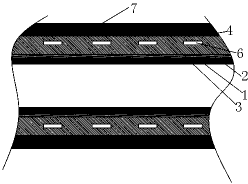 Integrated stainless steel-carbon steel composite tube and preparation process and coating process thereof