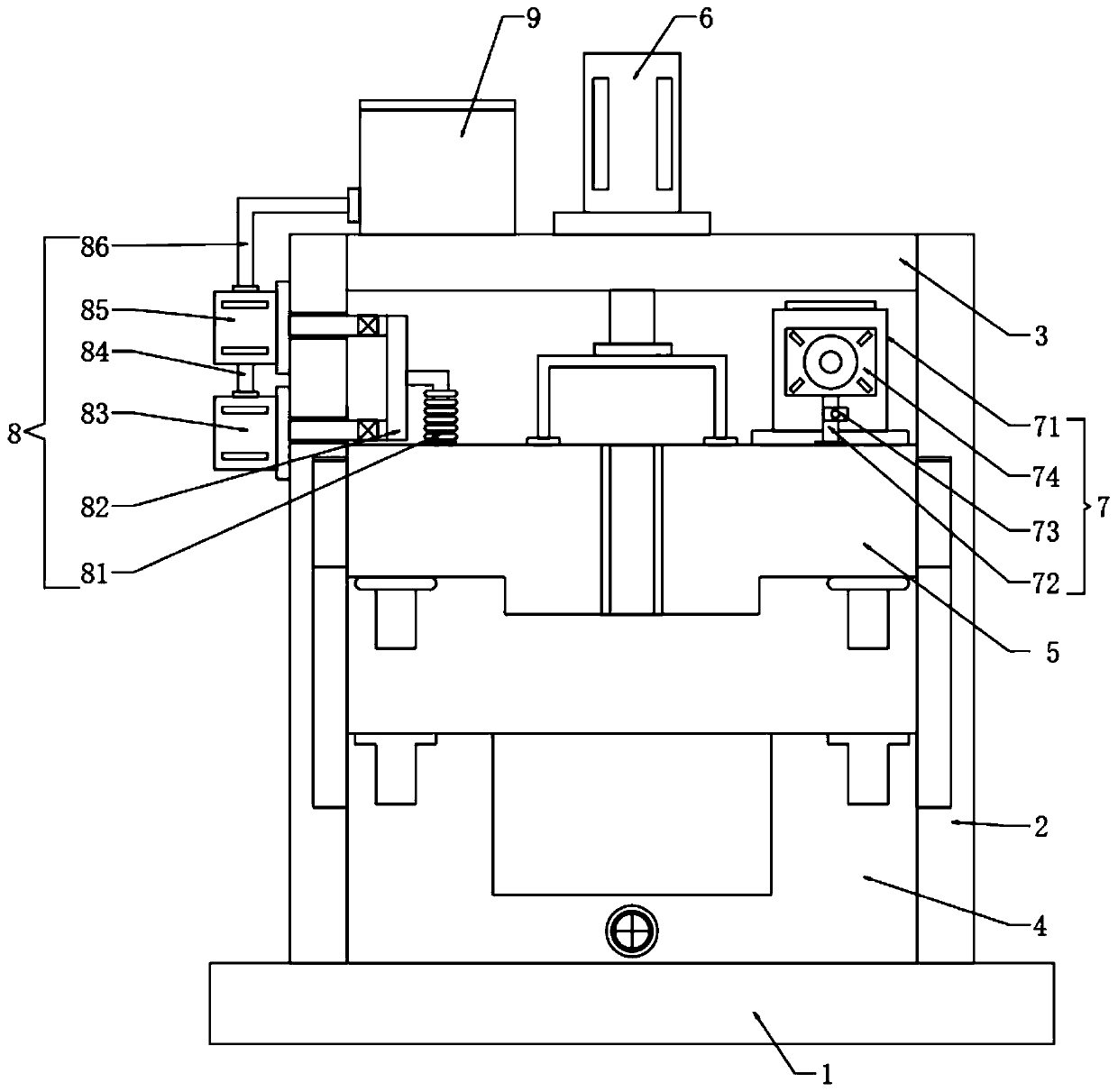 Injection mold with water blowing device and method