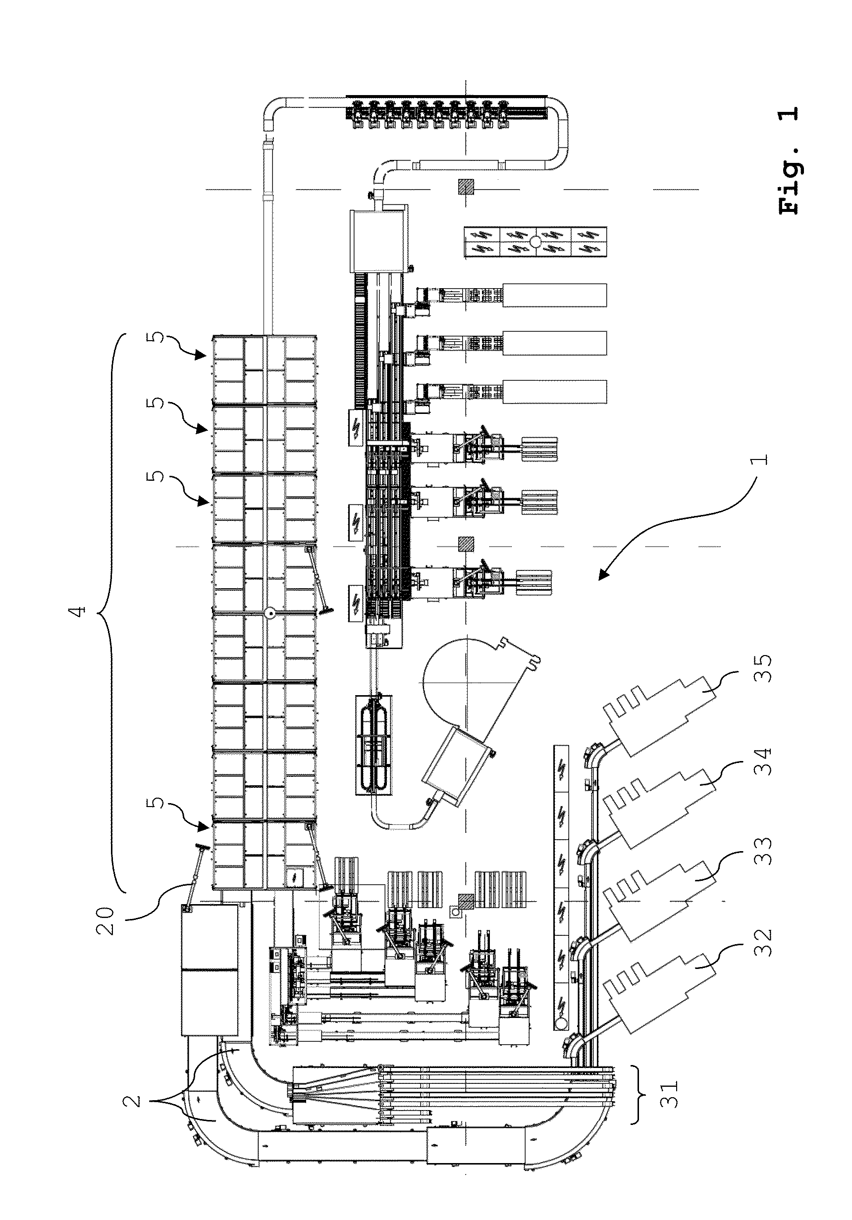 Method and Packaging Plant for Placing Product Packages into Shipment Containers