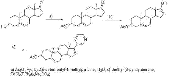 Purification method of abiraterone