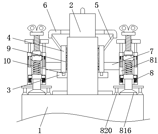 RF antenna pedestal with good stability