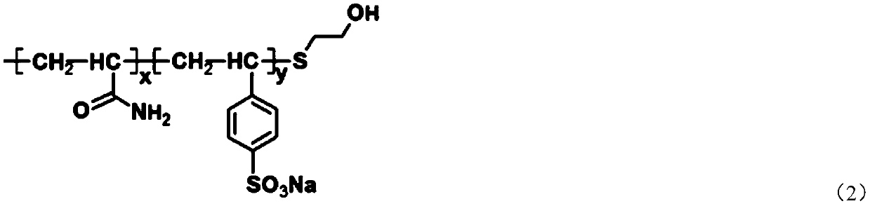 A kind of preparation method of water-soluble anionic polymer type heavy oil viscosity reducer