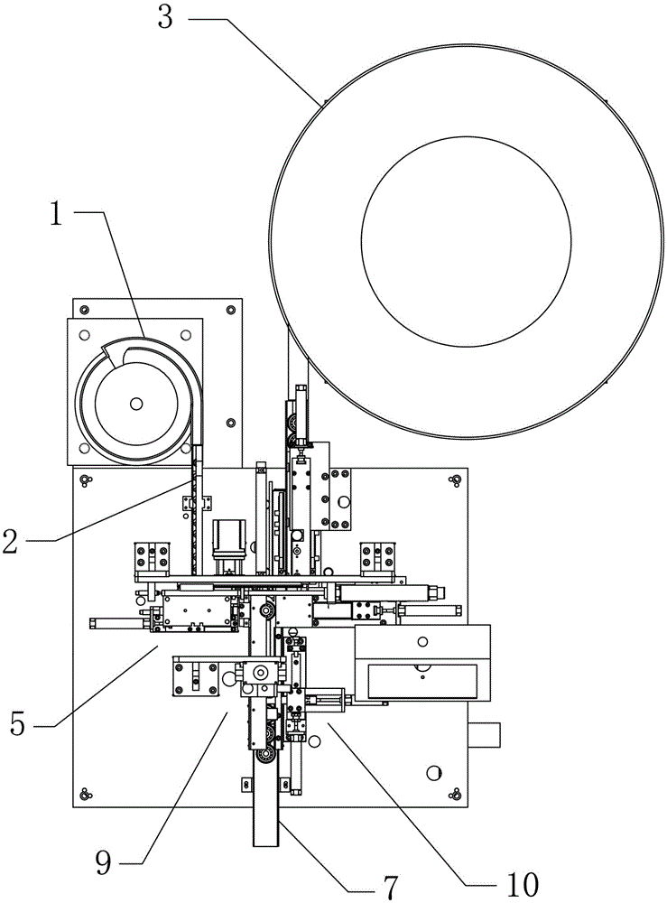 Numerical control automated assembly equipment for ceramic bearing