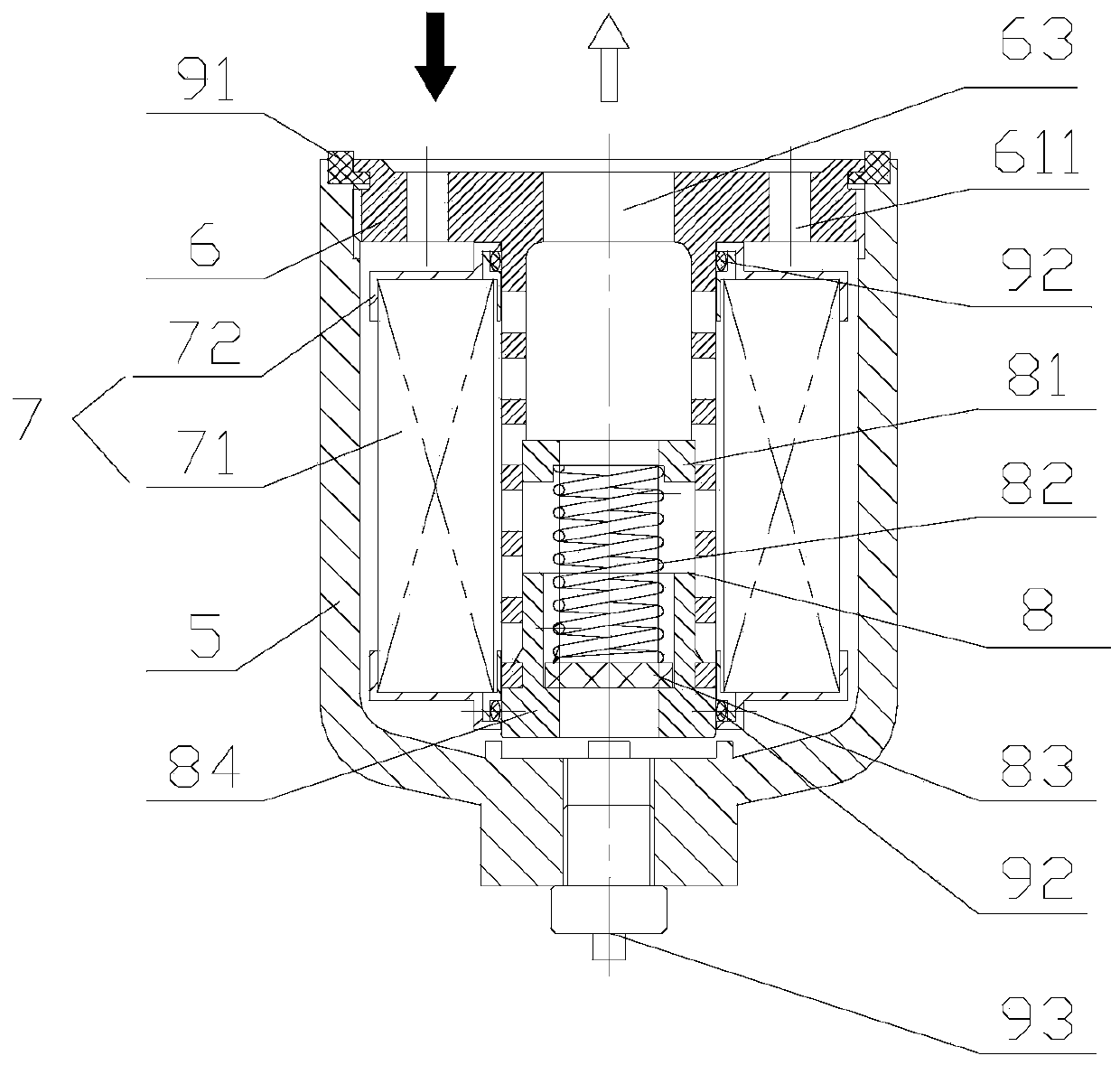 Improved removable spin-on filter and method for filtering fluids