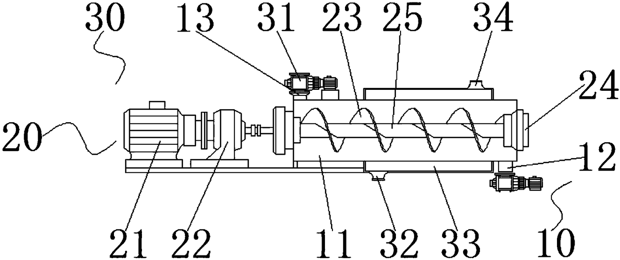 Anti-clogging spiral conveyer