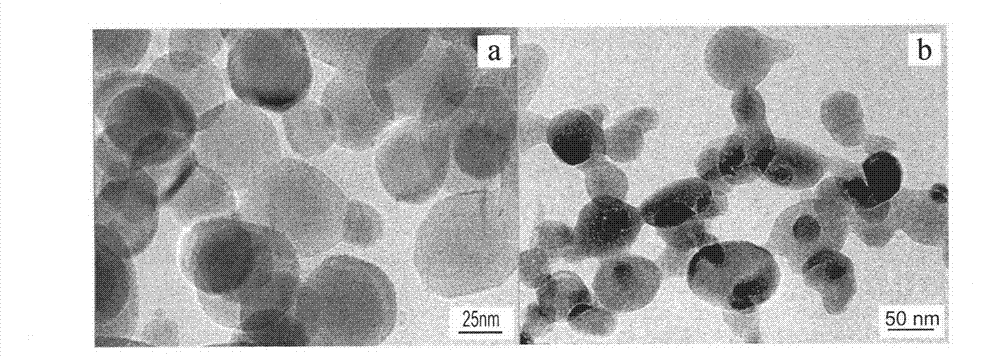 Preparation method of vanadium trioxide or doped vanadium trioxide nano powder