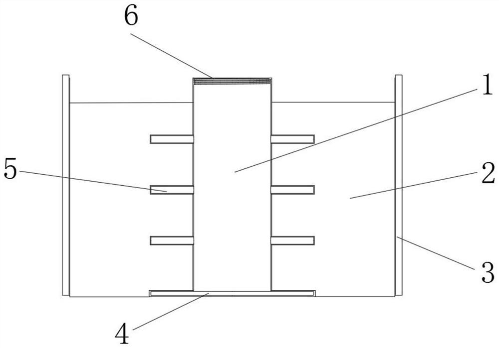 Deep sea low-permeability reservoir supersonic kinetic energy fracturing ground targeting test device