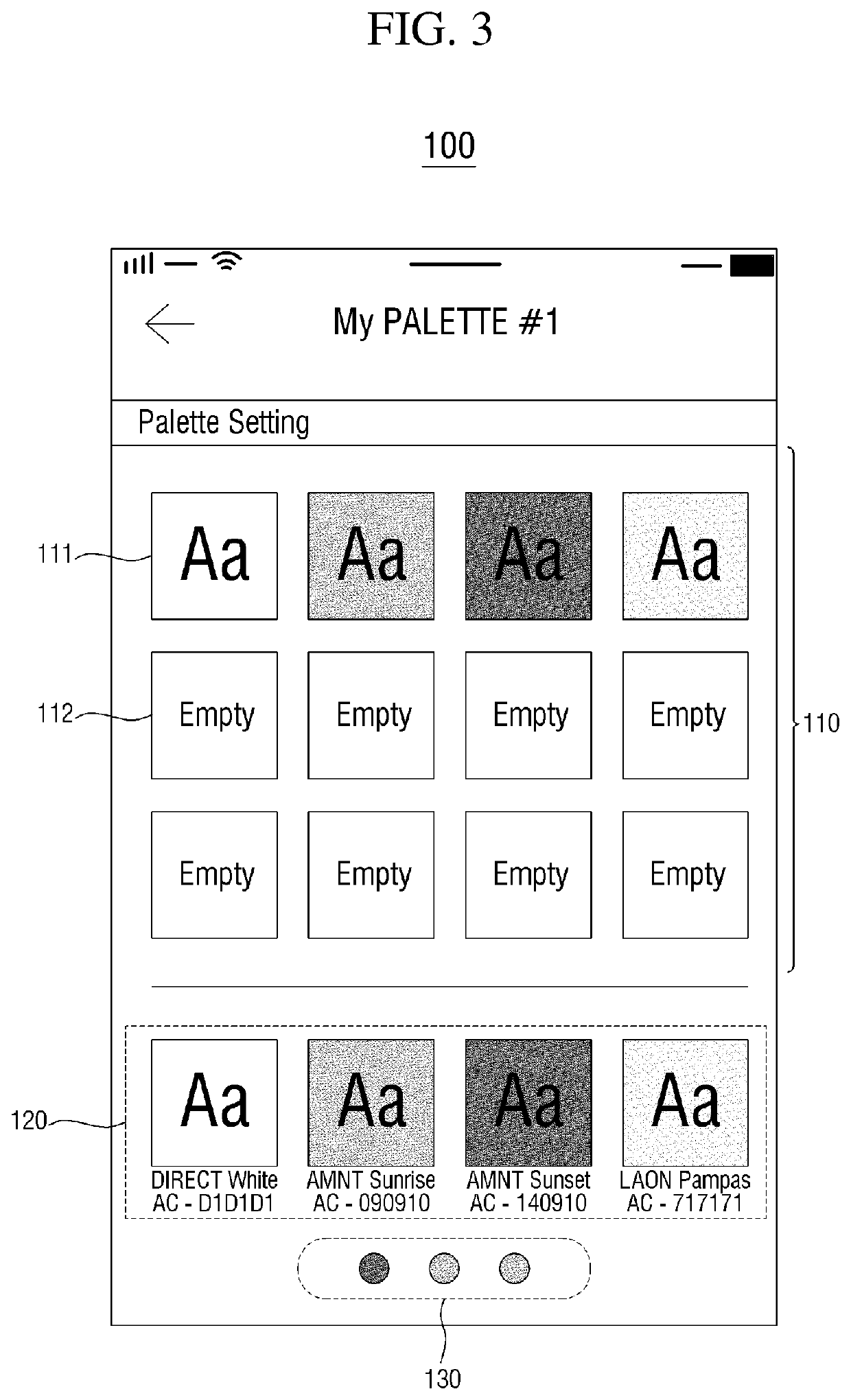 Method and apparatus for customizing color of object on application