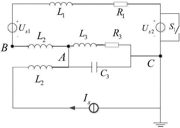 Voltage oscillation frequency-based grounding electrode line overvoltage breakdown point positioning method