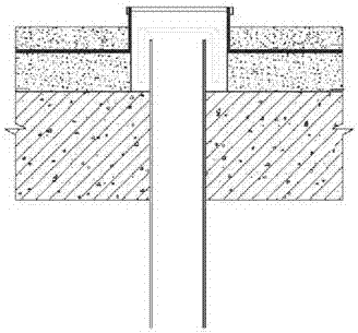 Floor drain system and method for constructing same