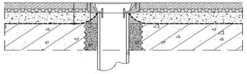Floor drain system and method for constructing same