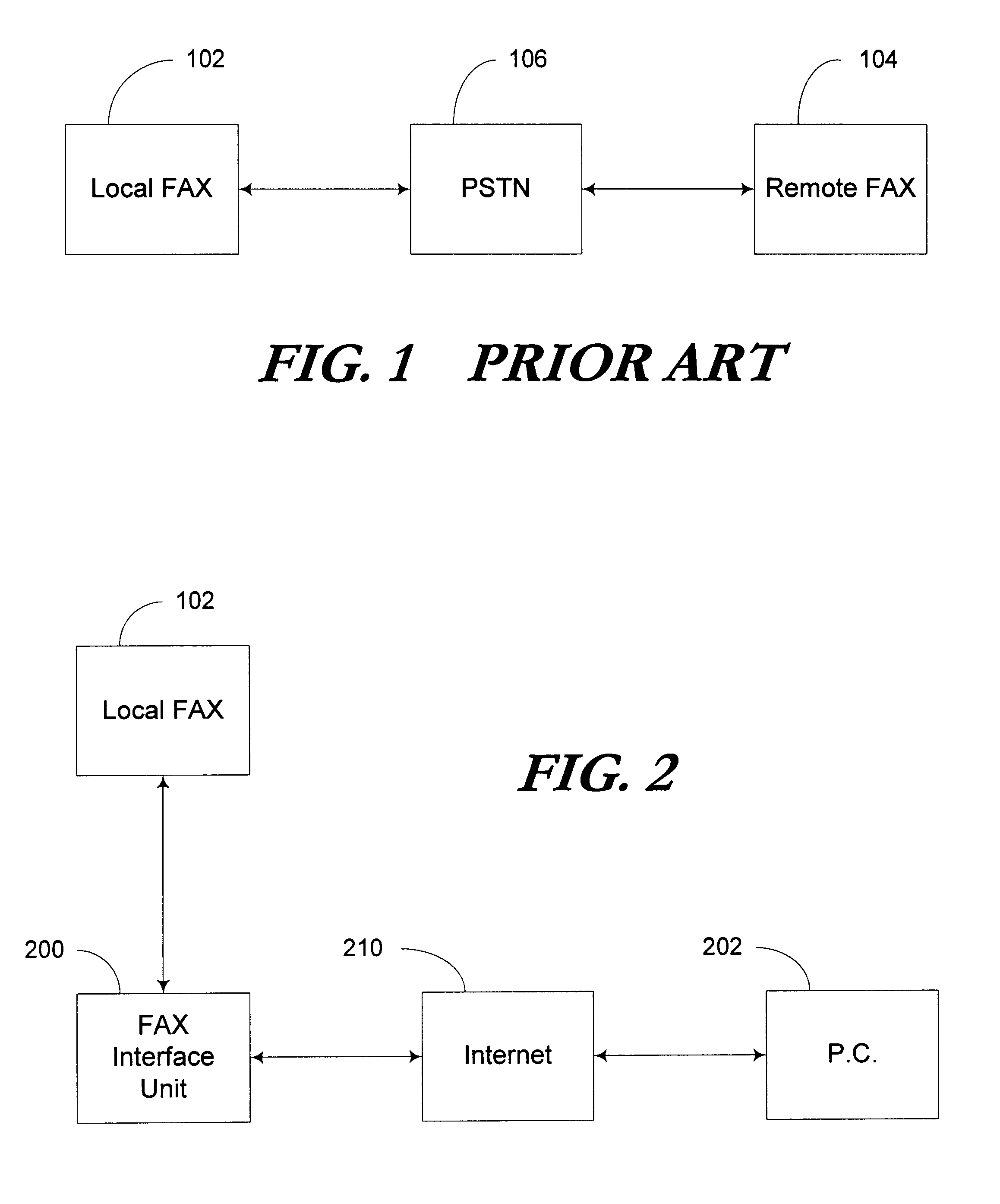 Device, method and system for facsimile transmission over a computer network