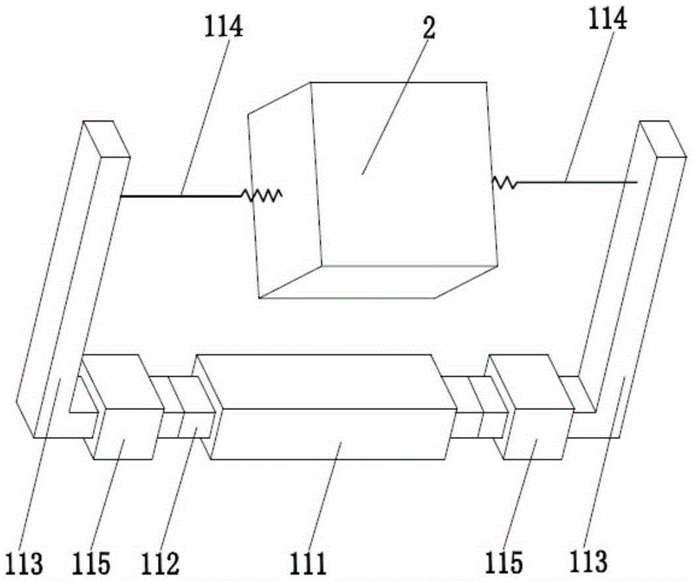 Rope-driven parallel translational micro movement platform