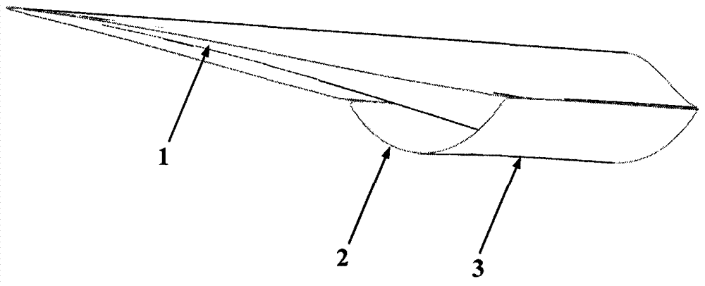 Integrated design method for hypersonic-velocity wave rider fuselage and air inlet channel