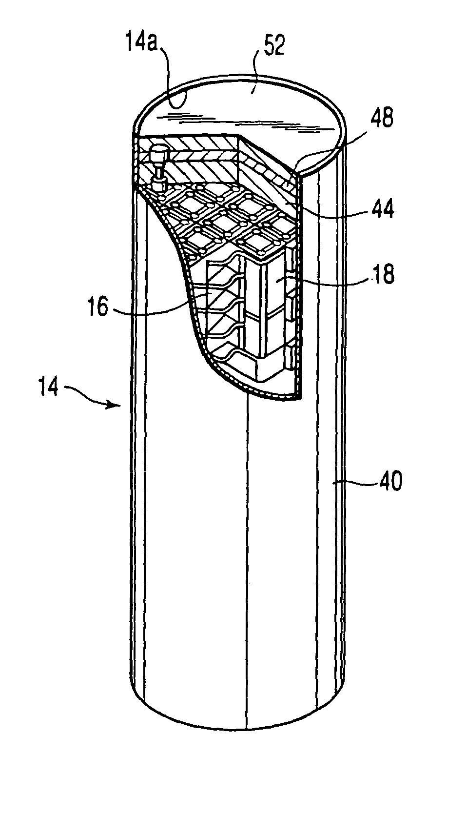 Closed vessel for radioactive substance, seal-welding method for closed vessel, and exhaust system used for seal-welding method