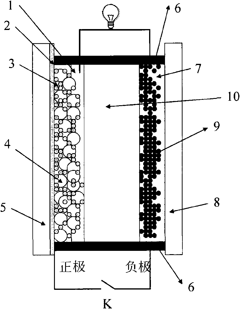Battery capable of using light or electricity for charging
