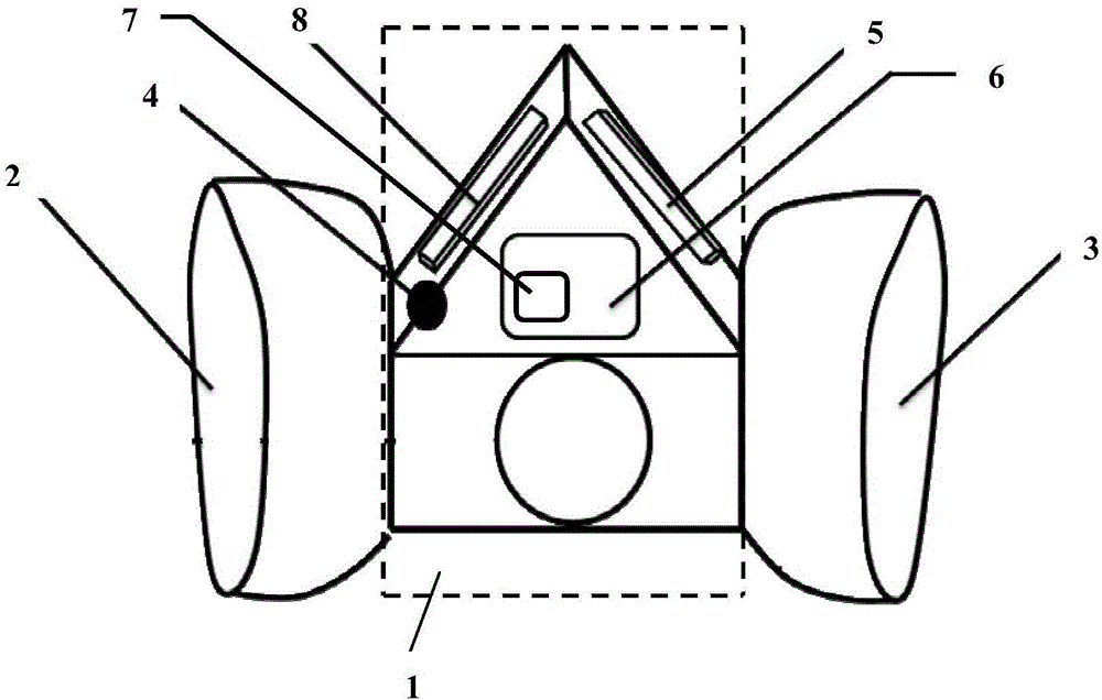 Intelligent mask respiration and PM detection system based on mobile terminal and method