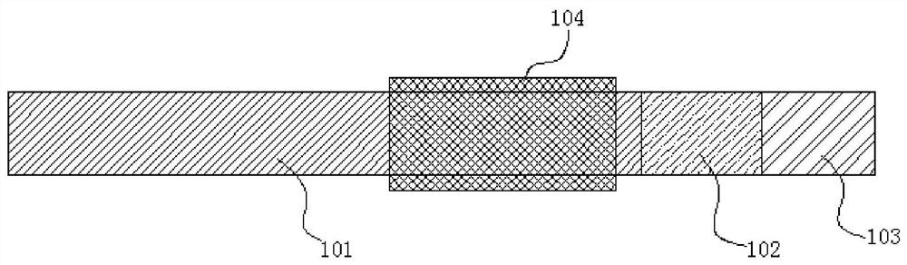 Lithium-iron battery positive tab and lithium-iron battery