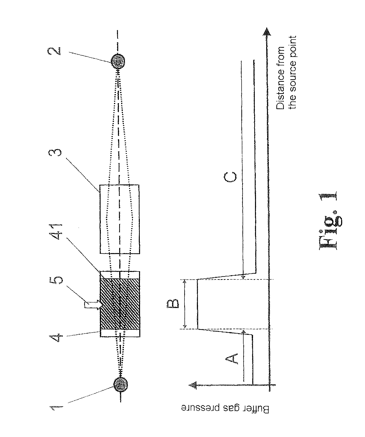 Method and arrangement for the suppression of debris in the generation of short-wavelength radiation based on a plasma