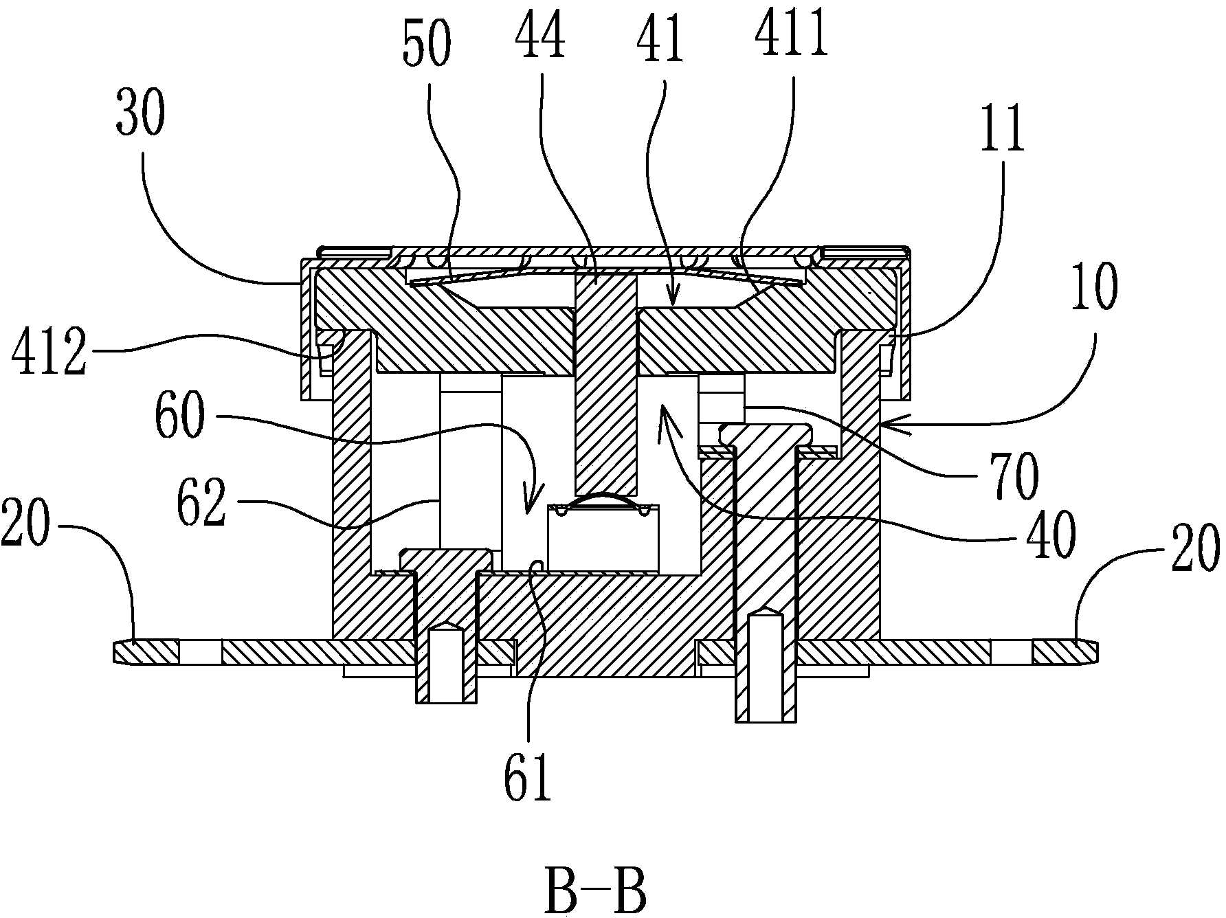 Spring-type power failure restoration temperature control switch capable of controlling multiple load circuits