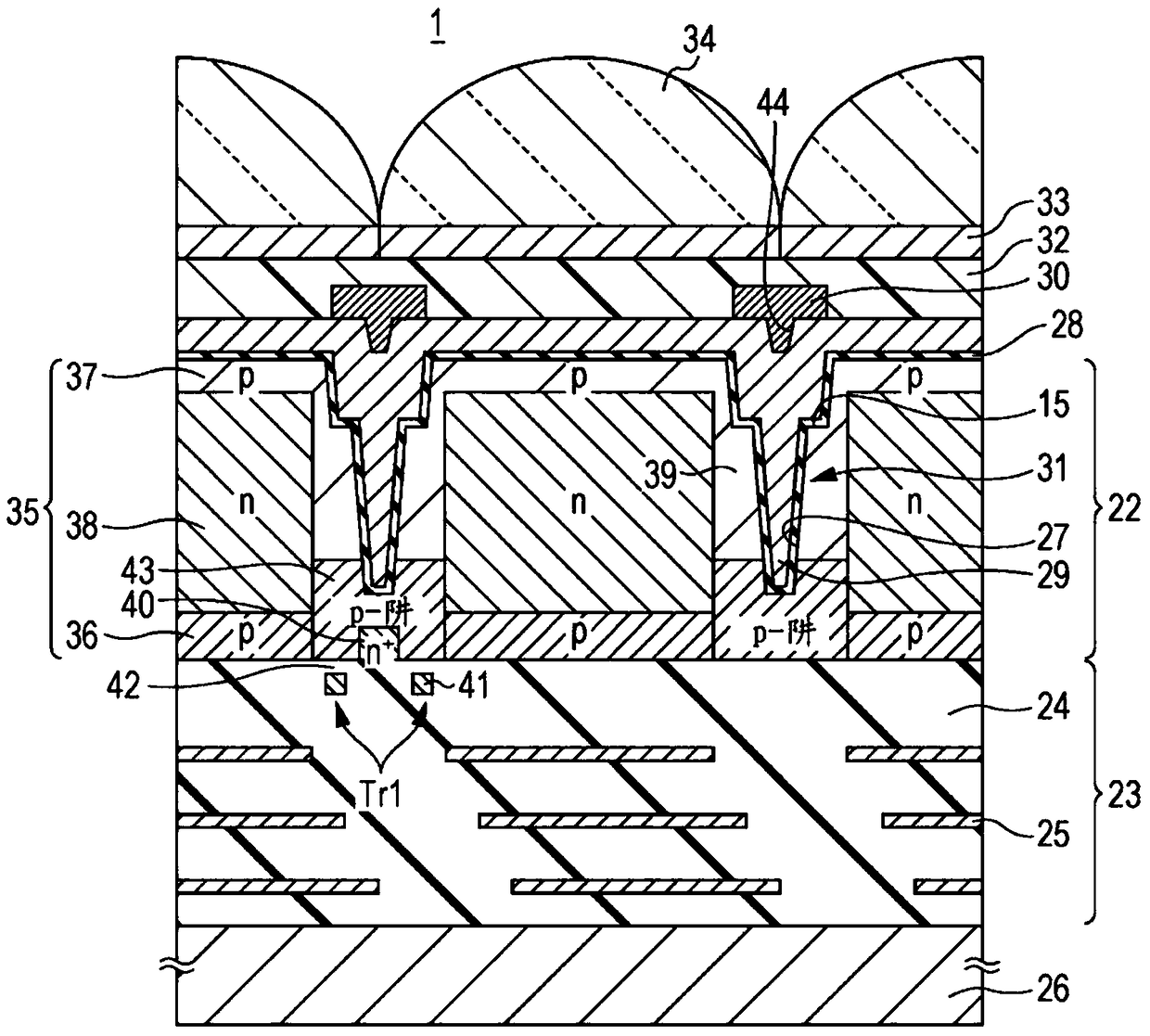 Solid-state imaging device, method of manufacturing solid-state imaging device, and electronic device