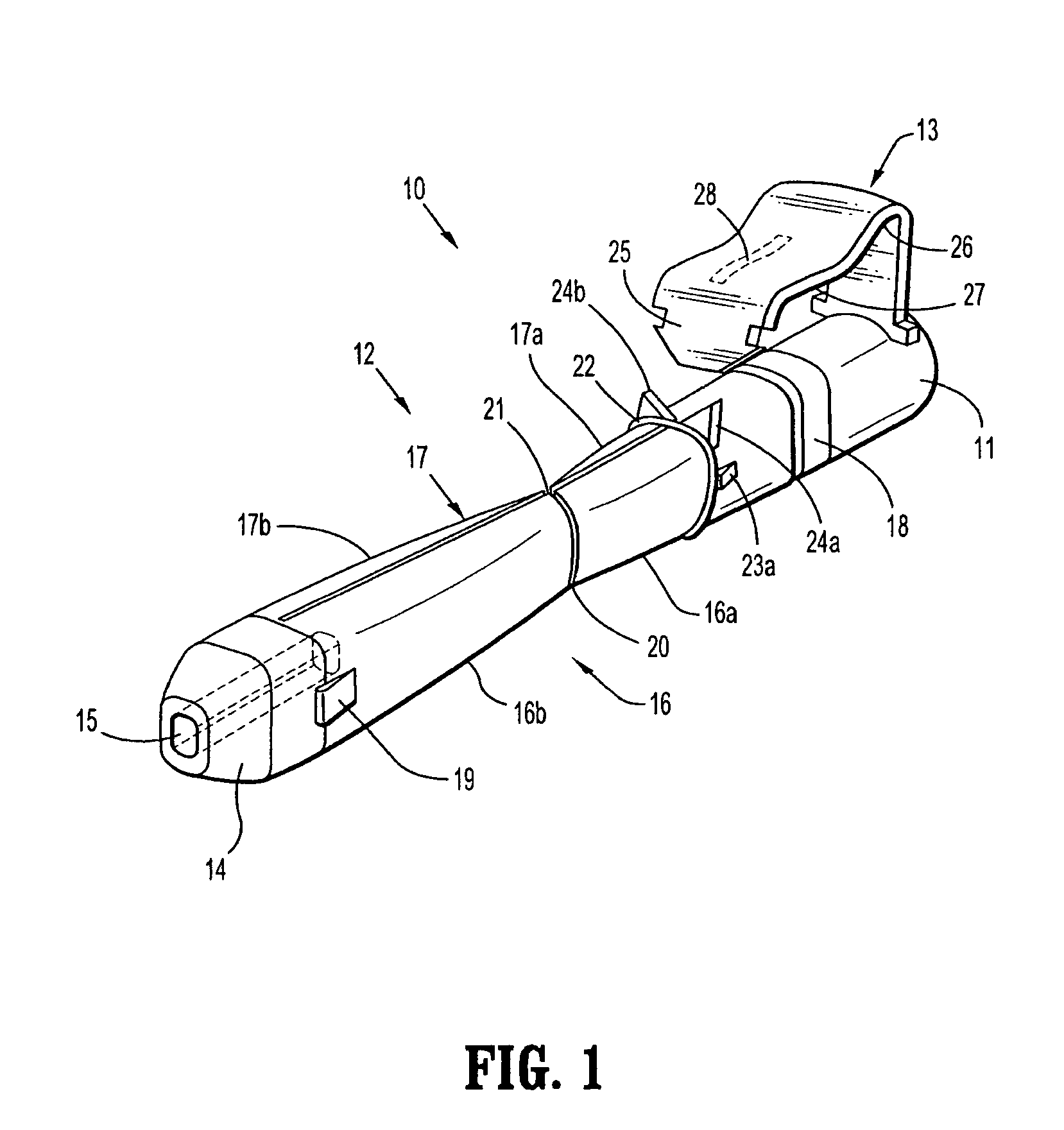 Safety device with trigger mechanism