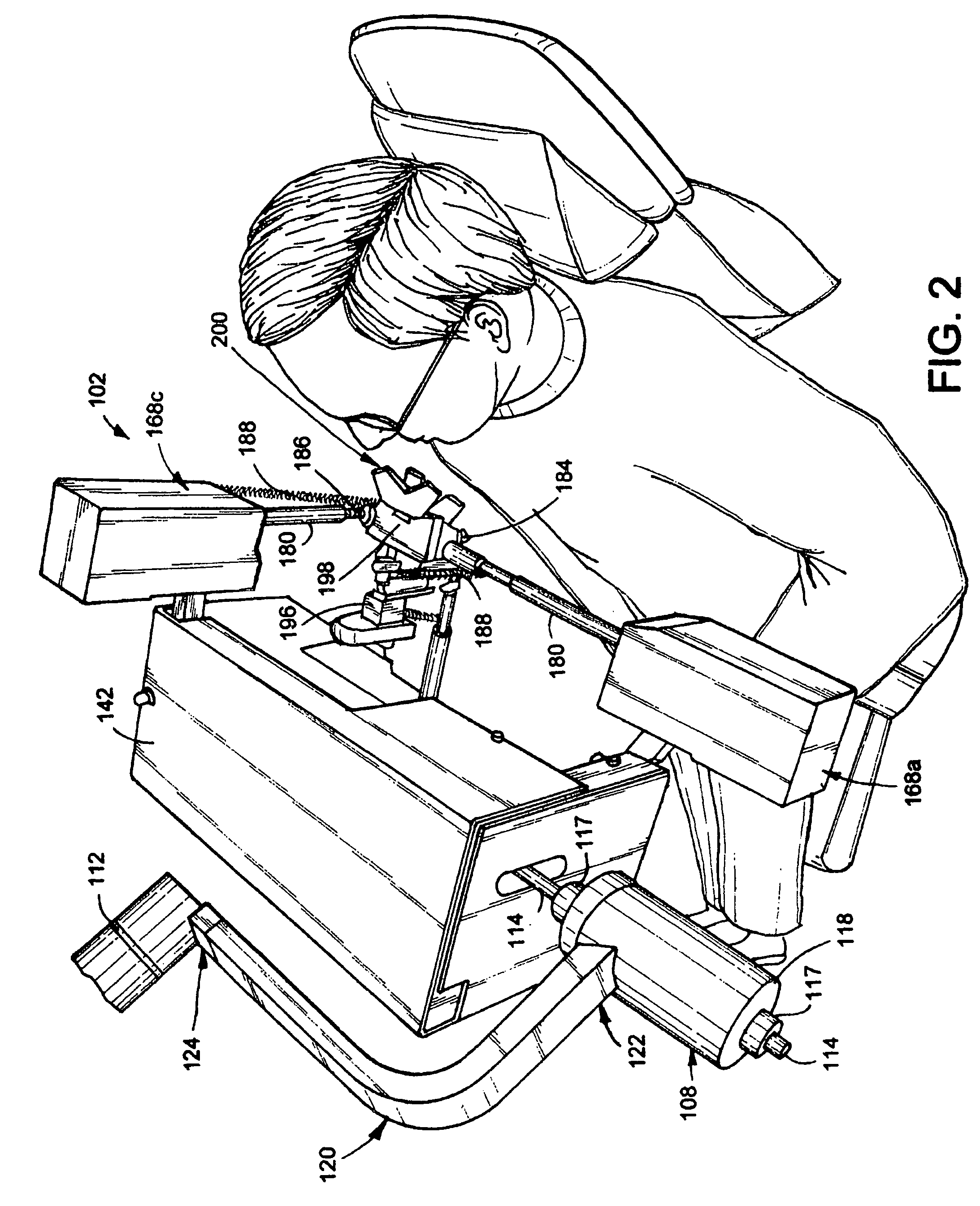 Apparatus and method for recording mandibular movement