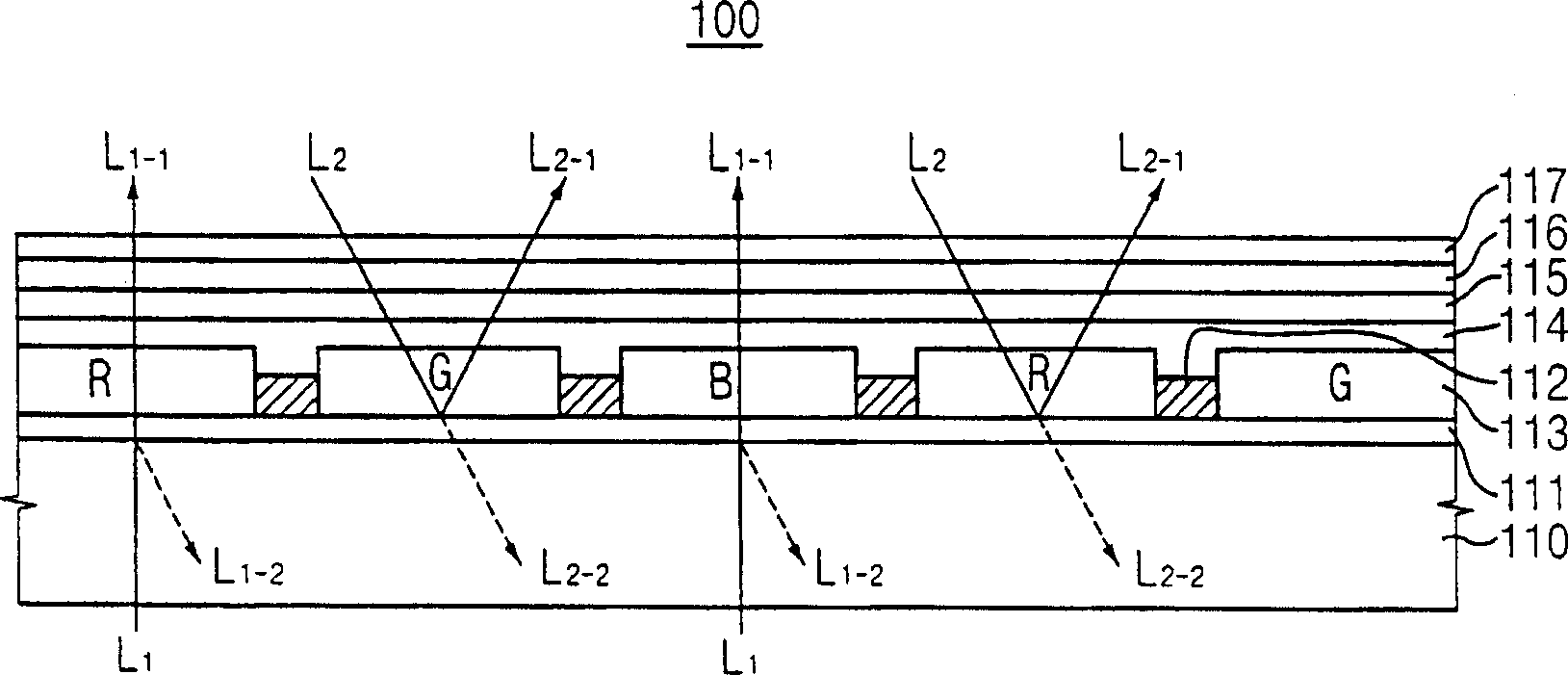 Color filter panel, display apparatus having the same, and method of manufacturing the same