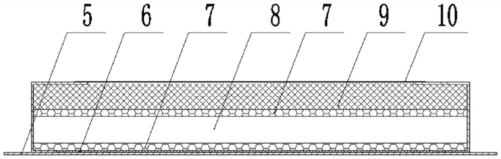 Carbon fiber sound insulation box assembly