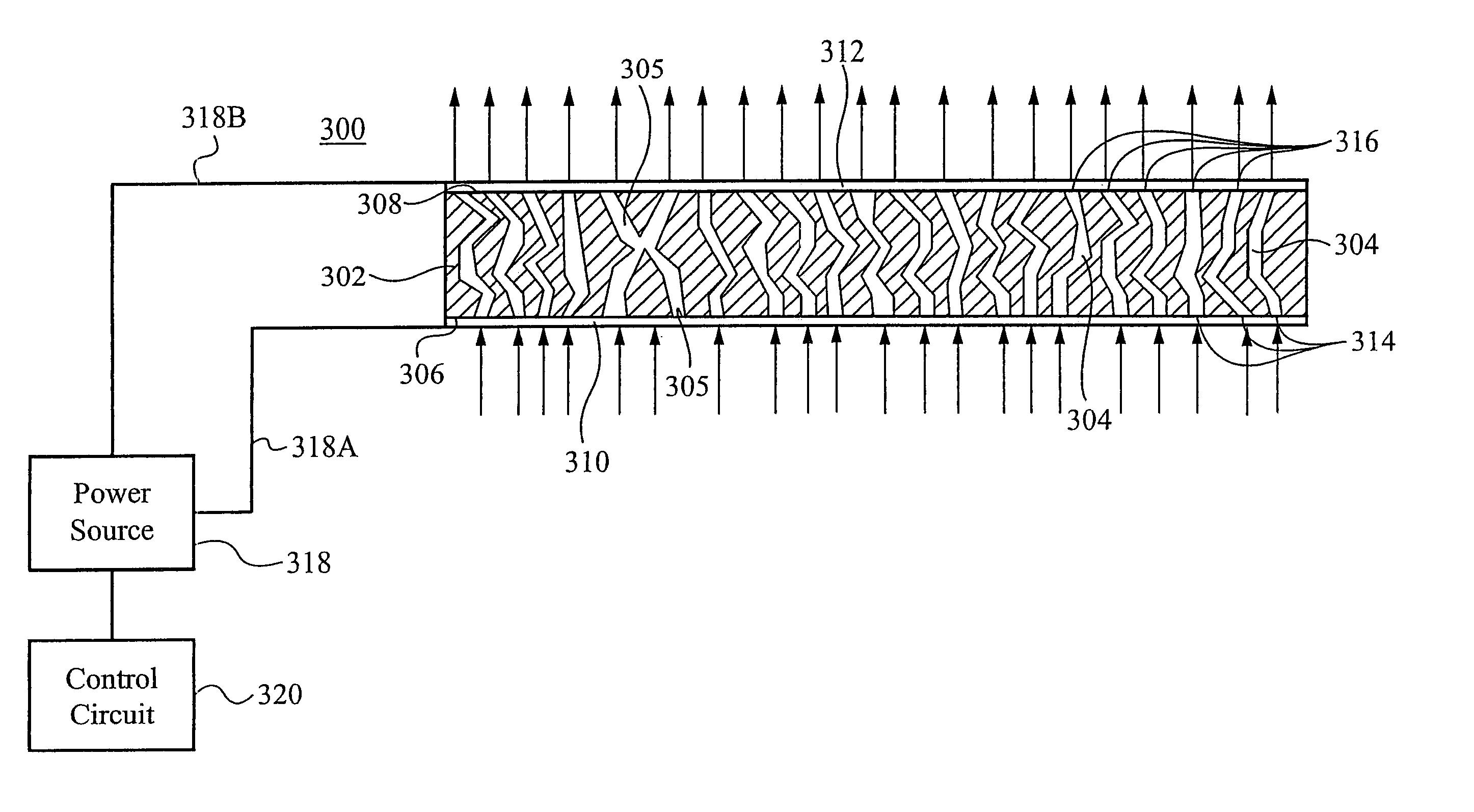Micro-fabricated electrokinetic pump with on-frit electrode