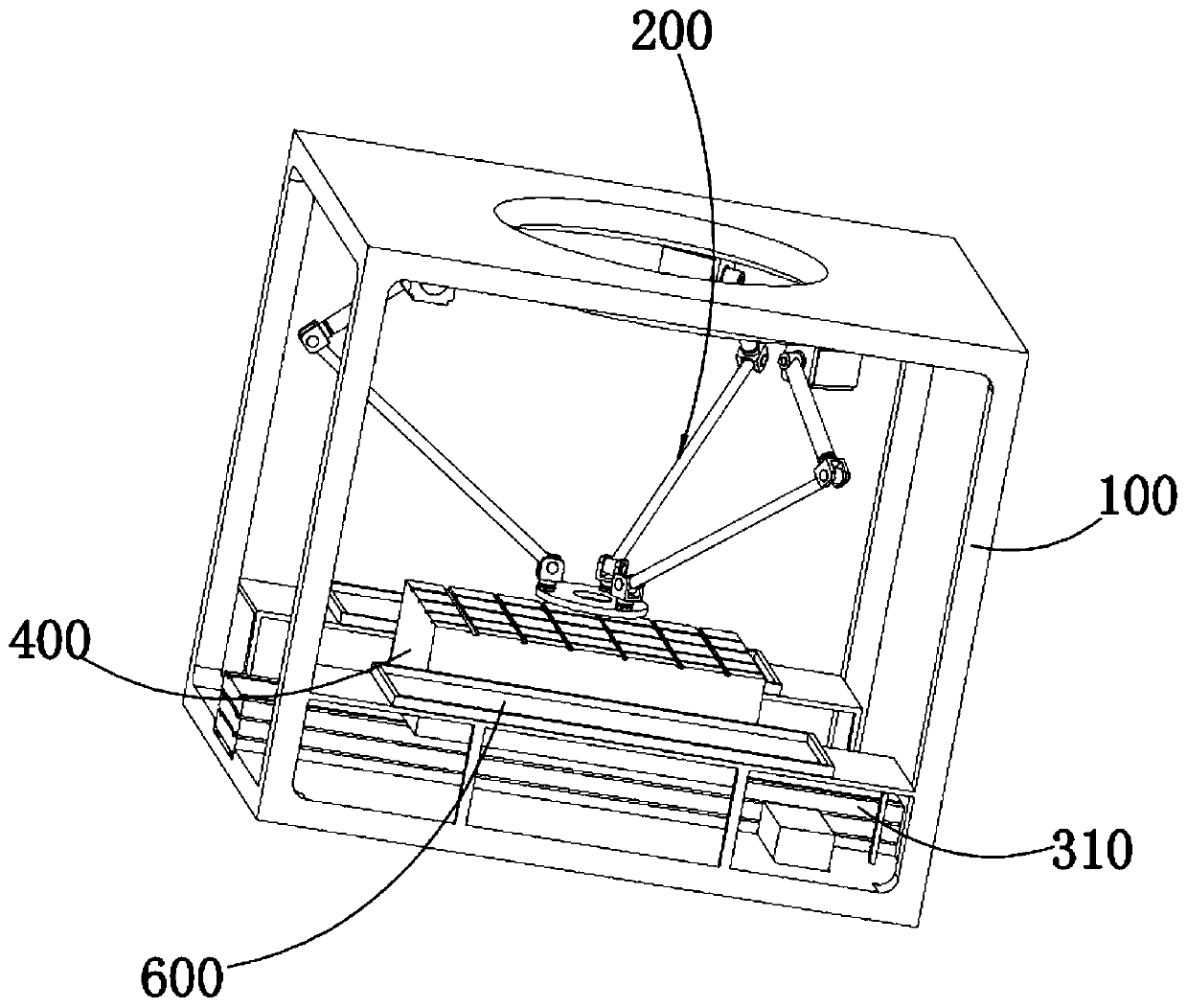 Sorting device and sorting equipment