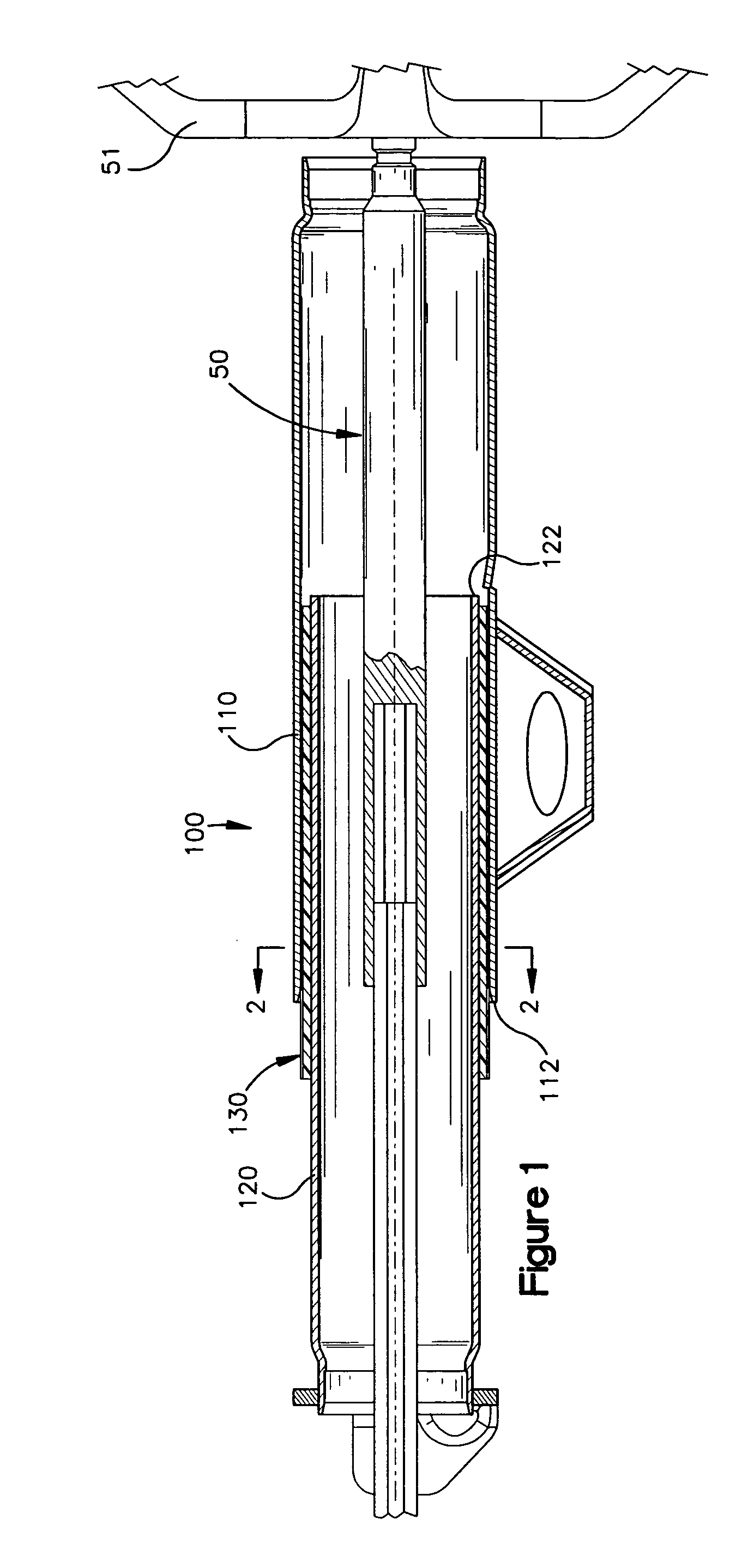 Axially adjustable steering column assembly with flexible bearing sleeve
