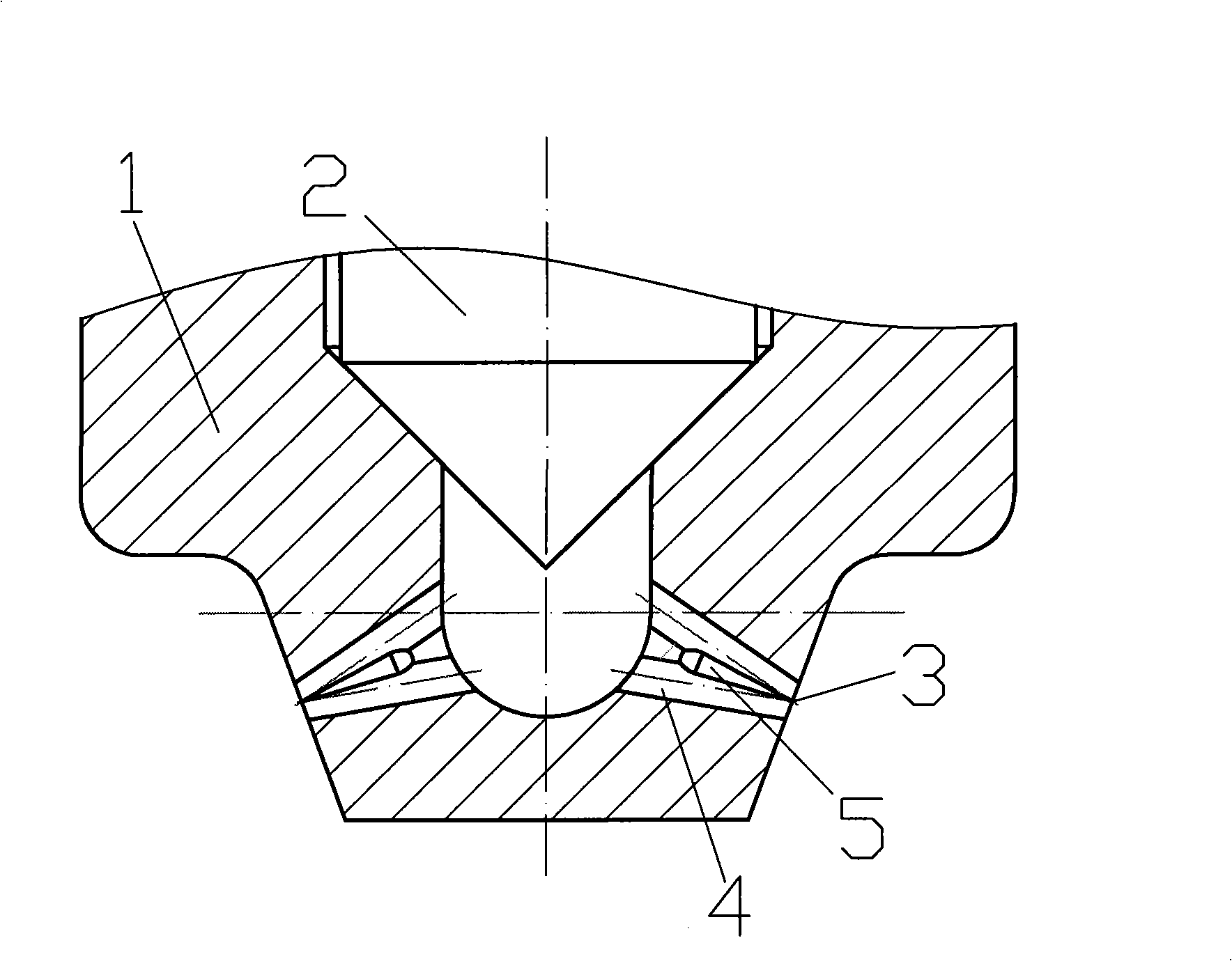 Internal-combustion engine alternating spray hole type nozzle with perturbing zone