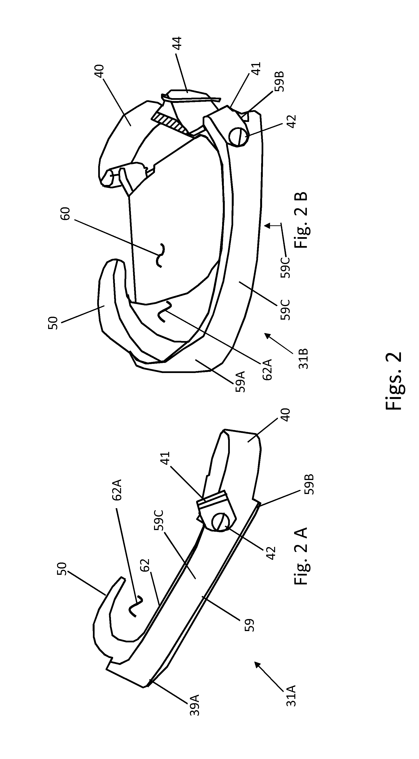 Special step through ambulation aid device