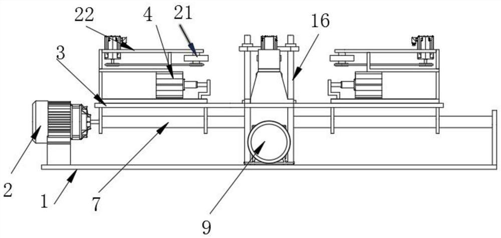 Hollow sleeve machining positioning device