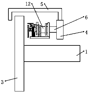 Brake mechanism for automobile
