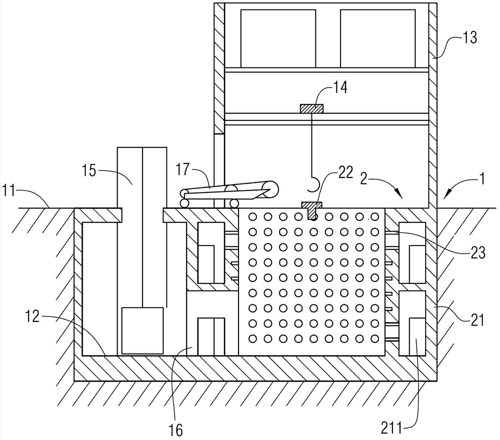 Loading device for geotechnical engineering large-sized three-dimensional comprehensive simulation test bed