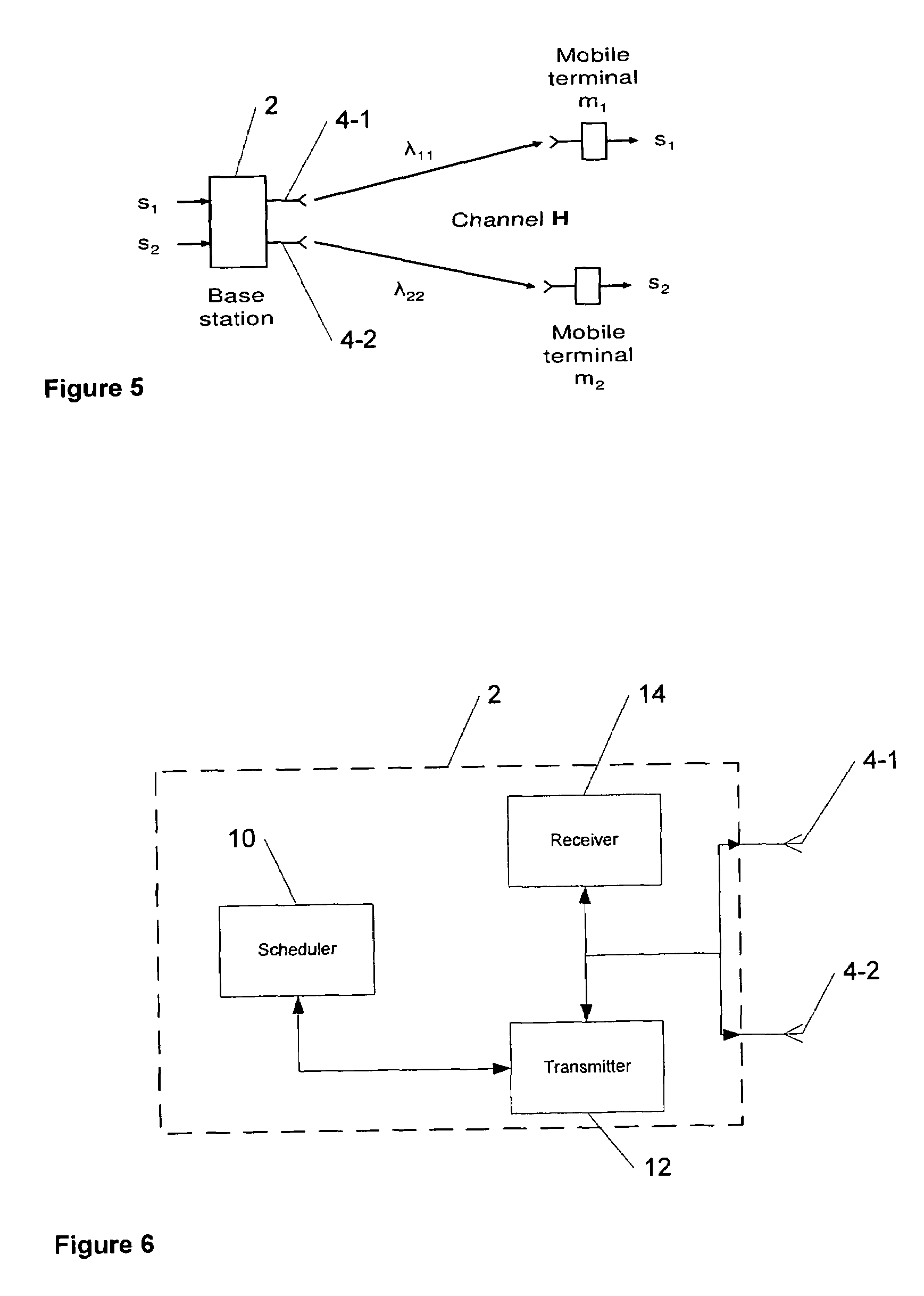 Transmit power allocation in a distributed MIMO system