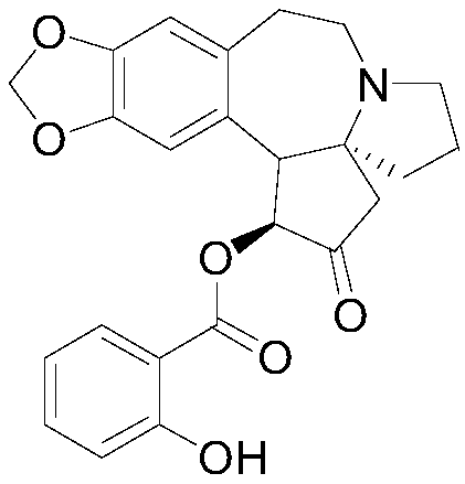 Derivative containing salicylic acid harringtonine, production method and uses thereof
