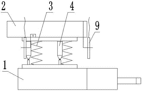 Anti-machine-impacting method and device for sixth-shaft movement gripper of robot